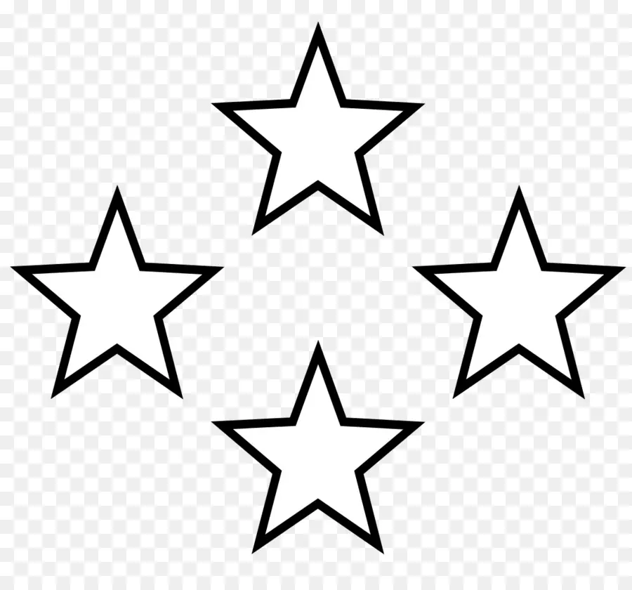 звезда，белый PNG