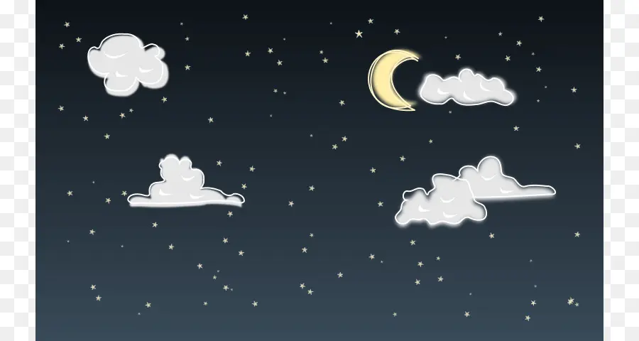 ночное небо，небо PNG