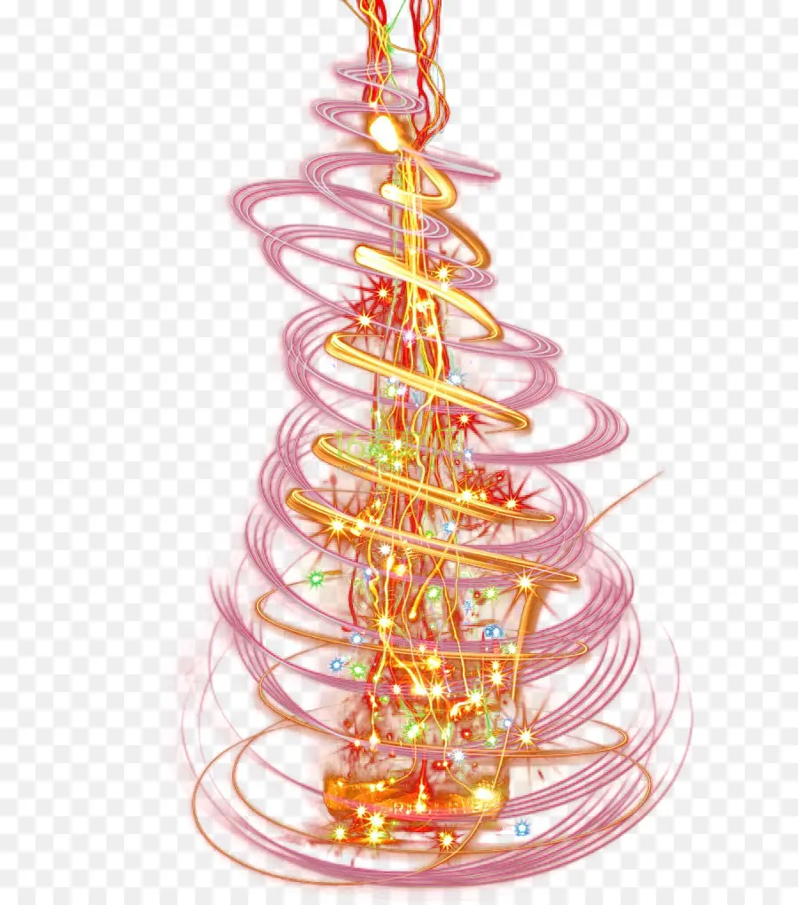 свет，Рождественская елка PNG