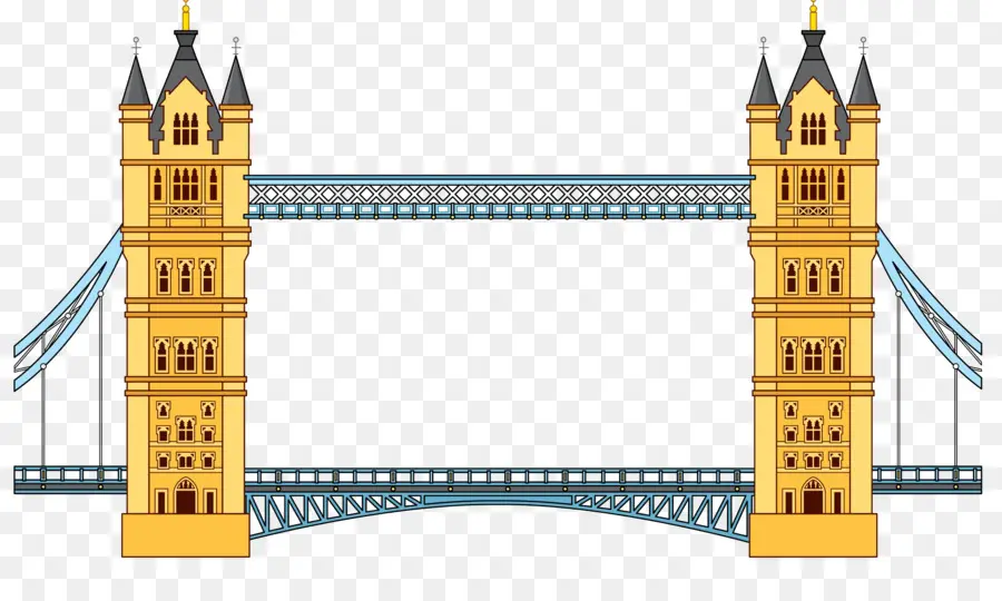 башня Лондона，лондонский мост PNG