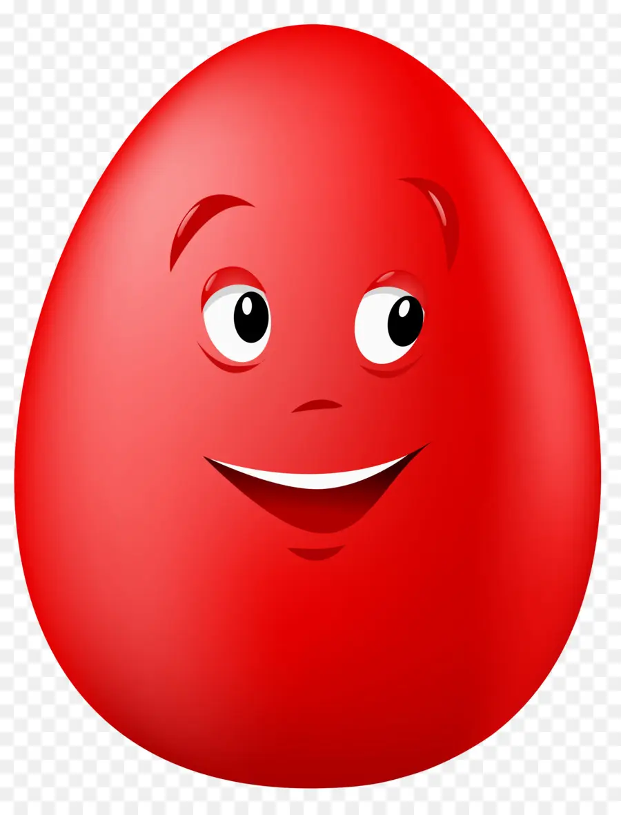 красное пасхальное яйцо，яйцо PNG