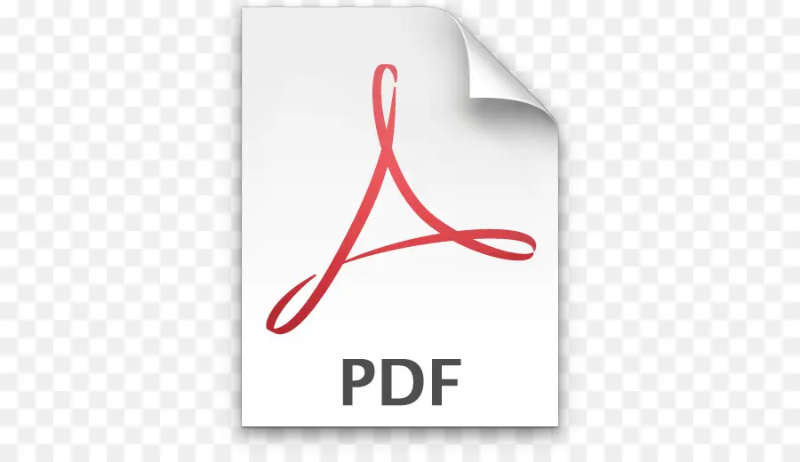 Pdf иконка，Документ PNG