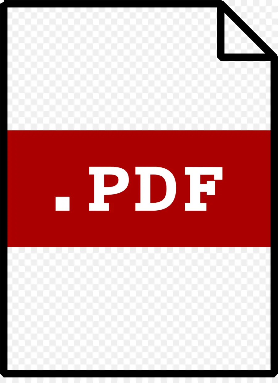 Значок Pdf файла，файл PNG