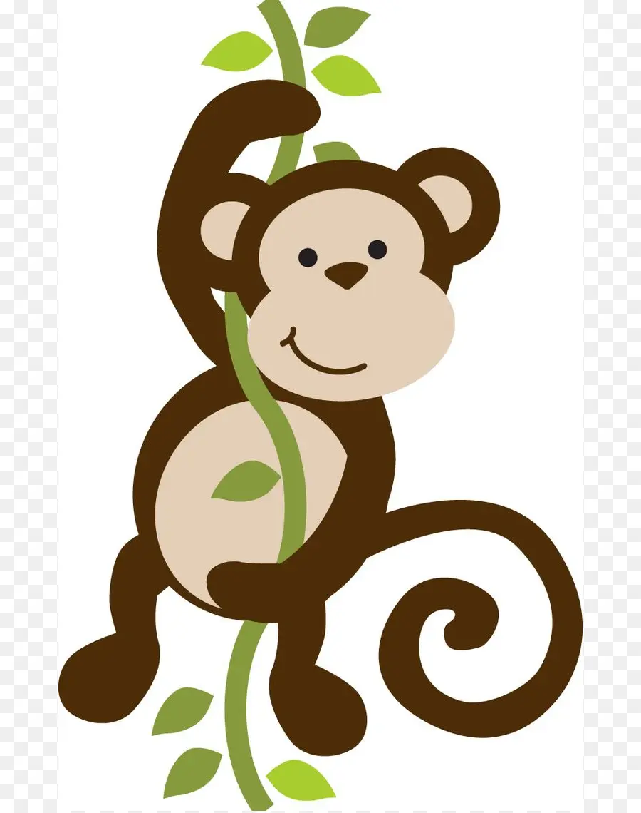 детские обезьян，сафари PNG