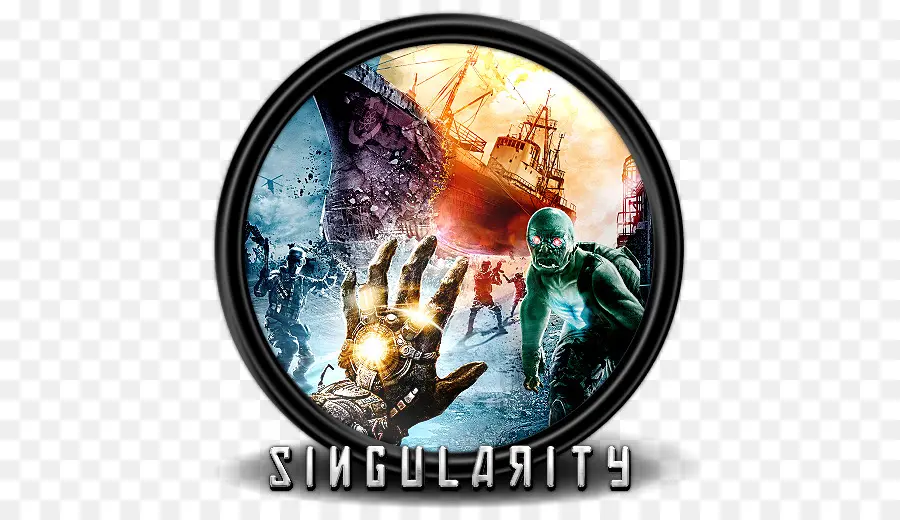 Обложка игры Singularity，научная фантастика PNG