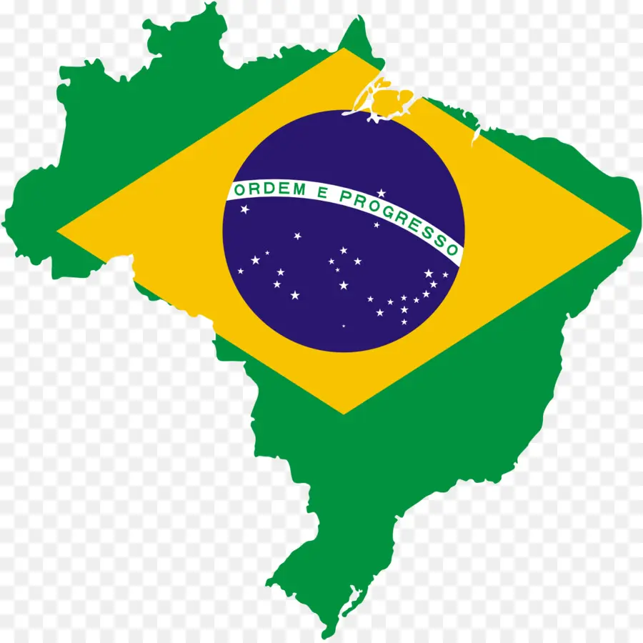 Бразилия，карте PNG