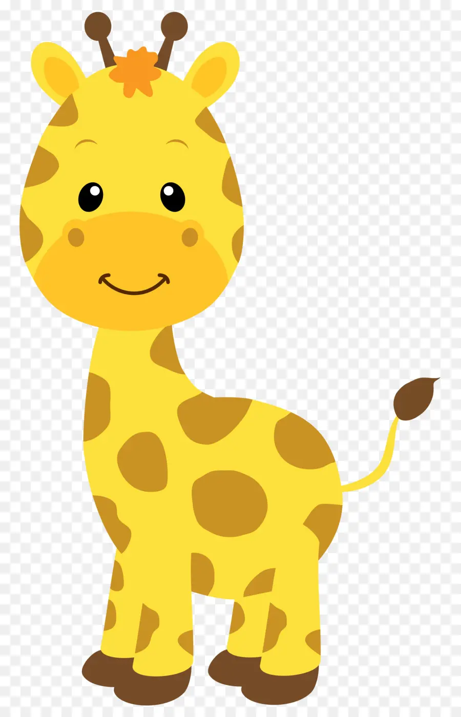 Северный жираф，рисунок PNG
