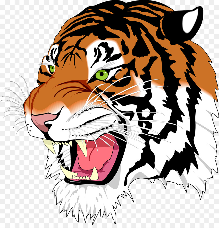 тигр，перевода PNG