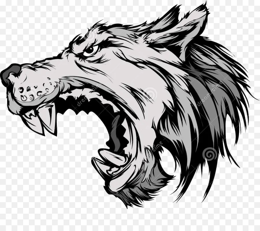 серый волк，Royaltyfree PNG
