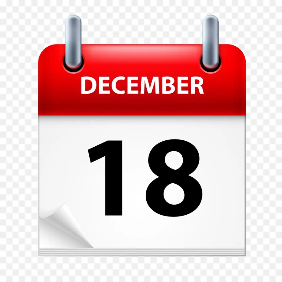 календарь，декабря PNG