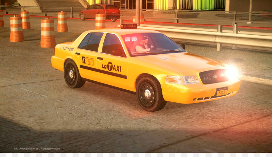 Форд корона Виктория полиция перехватчик，такси PNG