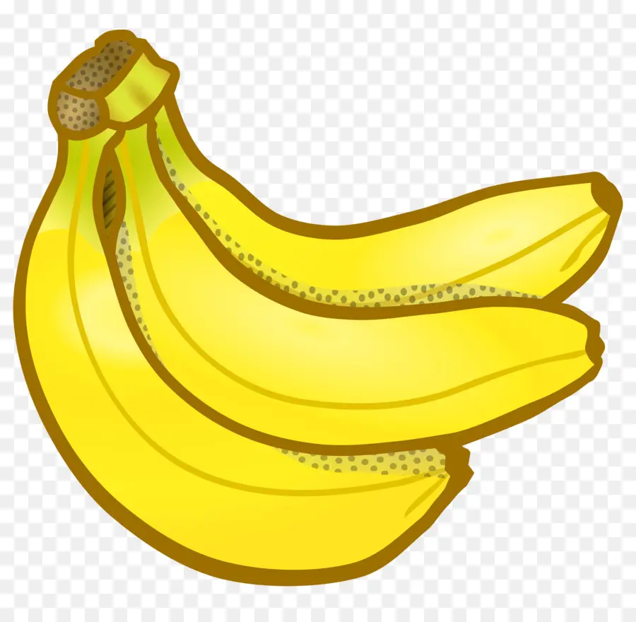 банан，черный PNG