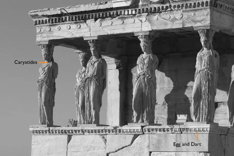 эрехтейон，Акрополь в Афинах PNG