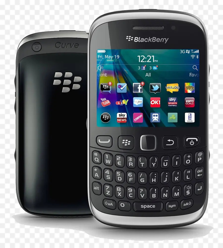 ежевики Z10，Blackberry Кривой 9300 PNG