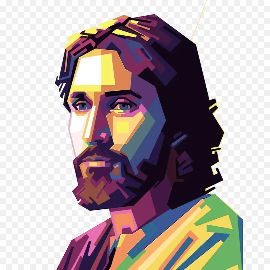 Иисус，святой лик Иисуса PNG
