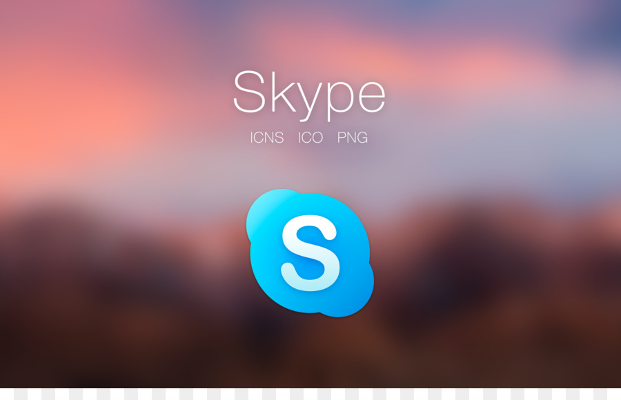 Логотип Skype с фоном，коммуникация PNG