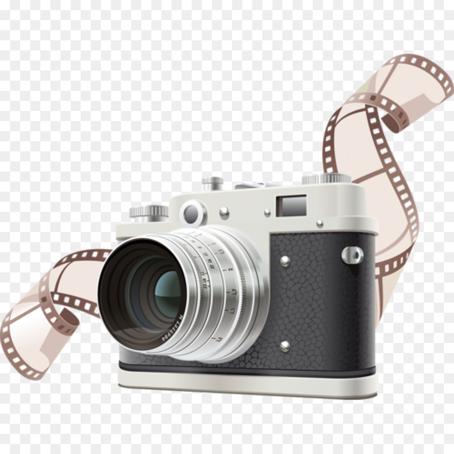 Фотография фотоаппарата на белом фоне