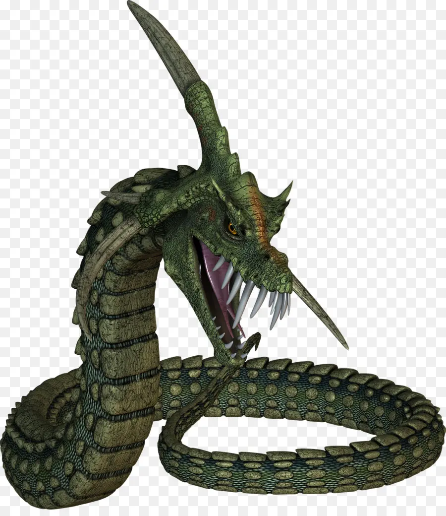змея，легендарное существо PNG