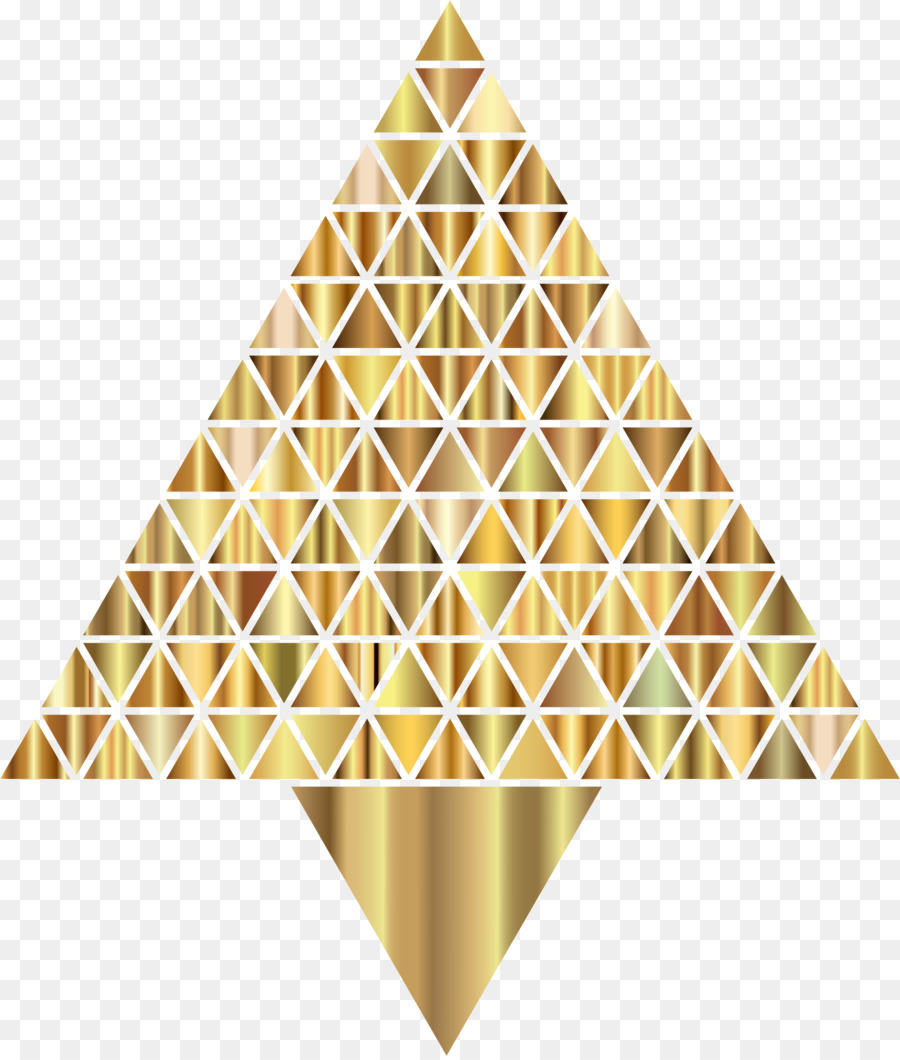 треугольник，Рождественская елка PNG