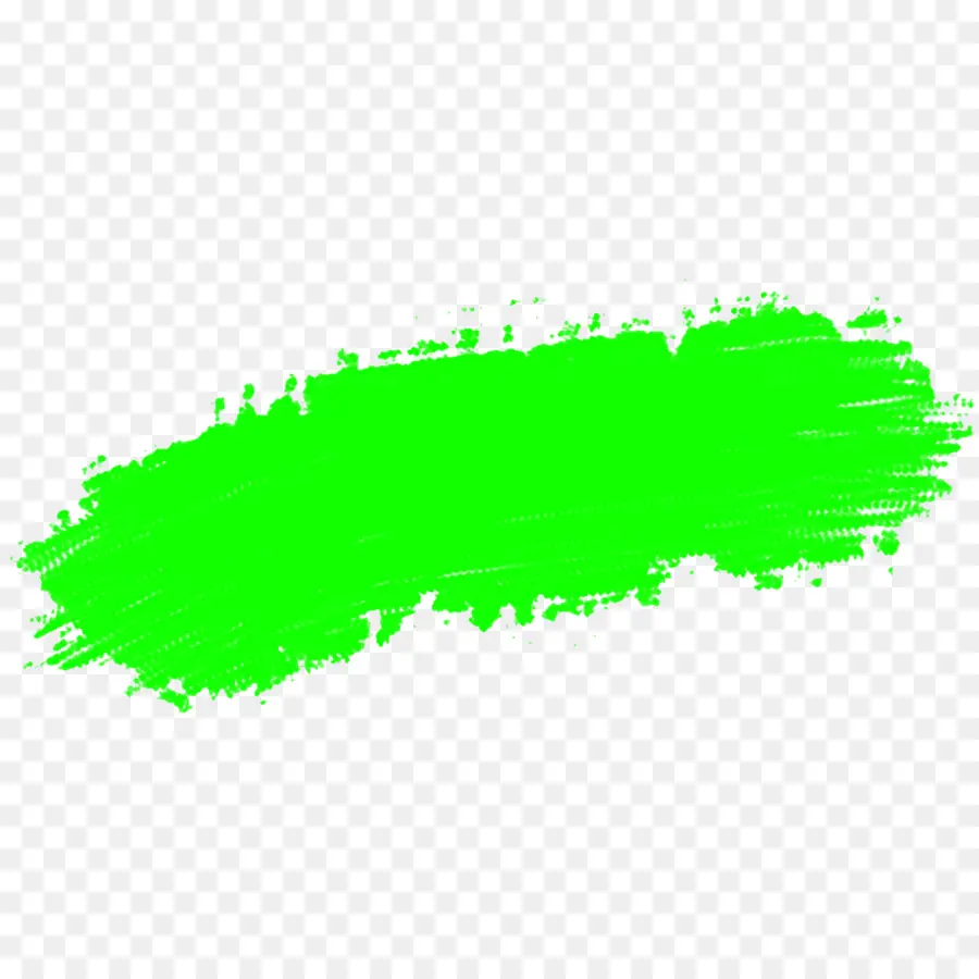 зеленый，щетка PNG