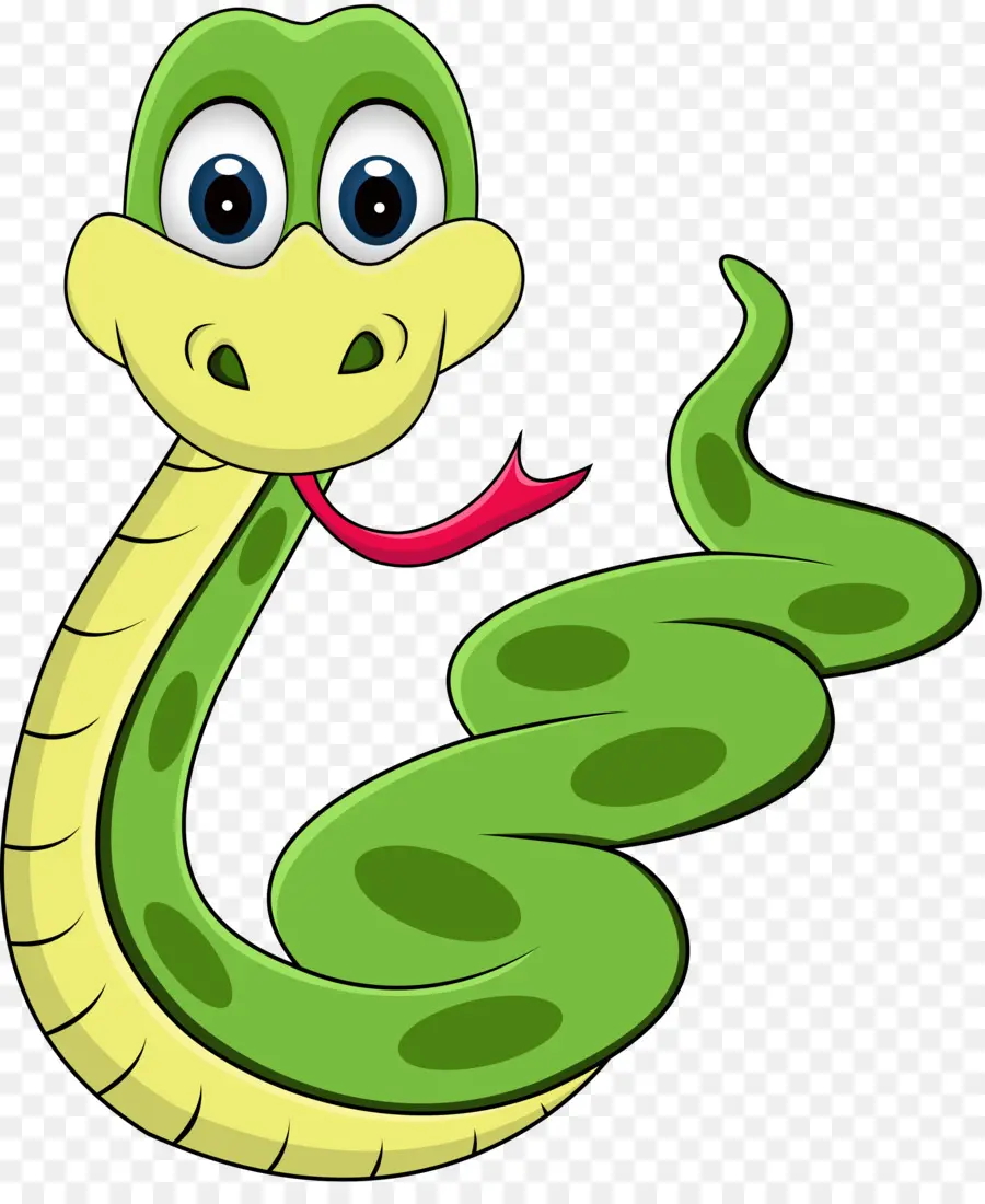 змея，мультфильм PNG