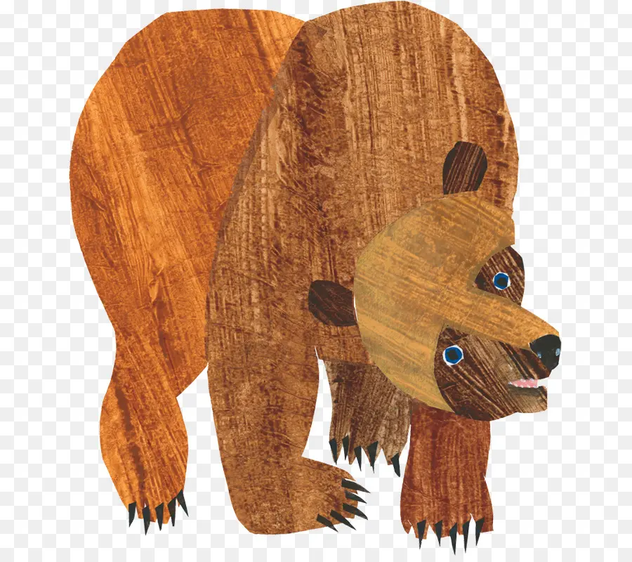 бурый медведь бурый медведь что ты видишь，Полярный медведь Полярный медведь что ты слышишь PNG