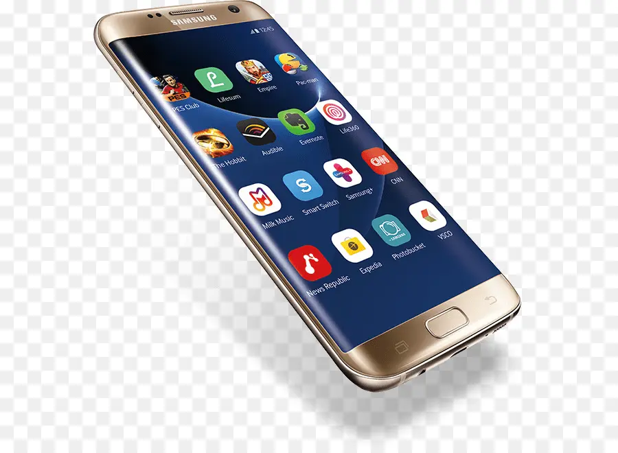 Samsung Галактика S7 края，телефон PNG