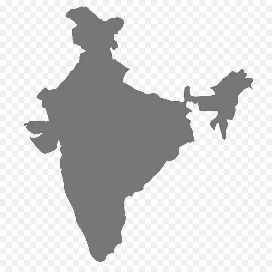 Индия，карте PNG