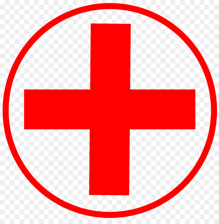 Красный крест в круге