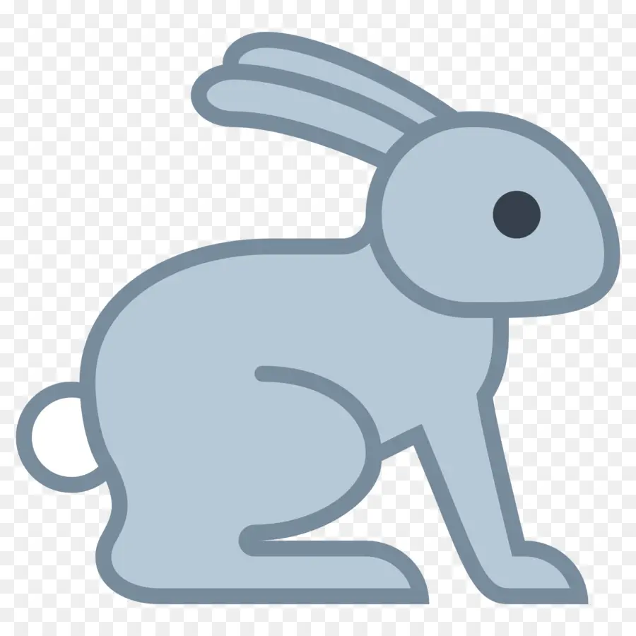 пасхальный кролик，бегущего кролика PNG