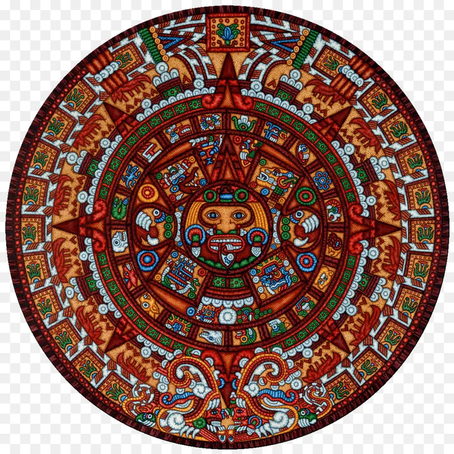 календарь ацтеков камень，Национальный музей антропологии PNG