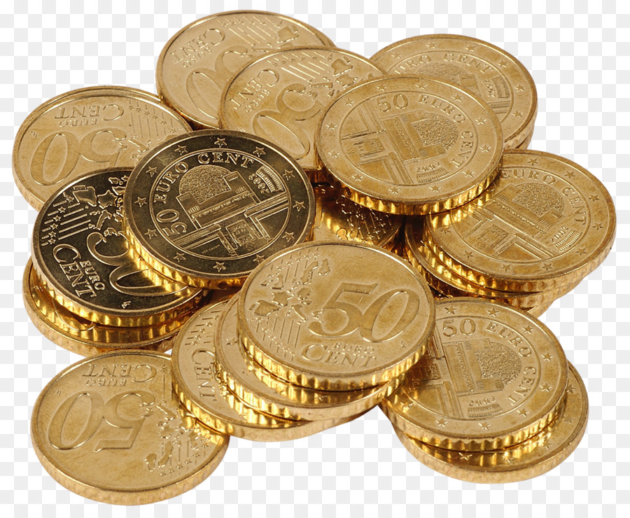 монета，цент PNG