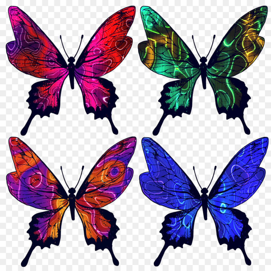 Рисунки с бабочками