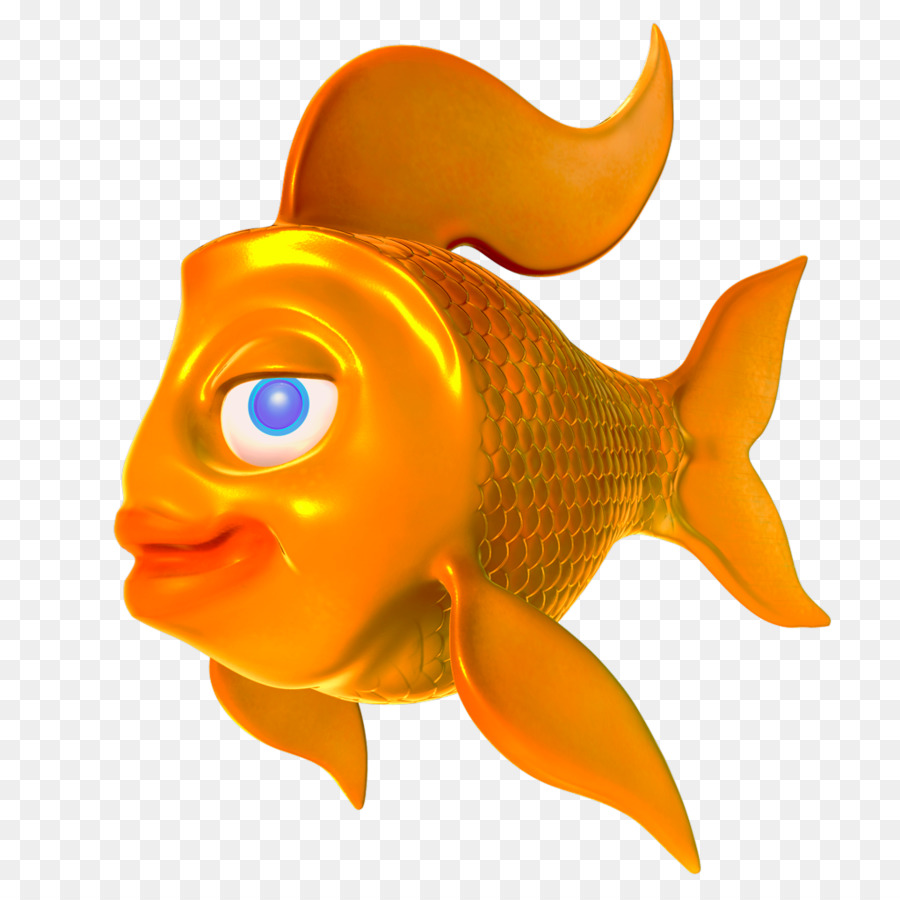 Золотая рыбка，программы Zbrush PNG