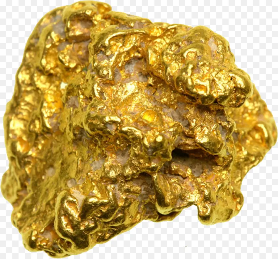 золото，золотой самородок PNG