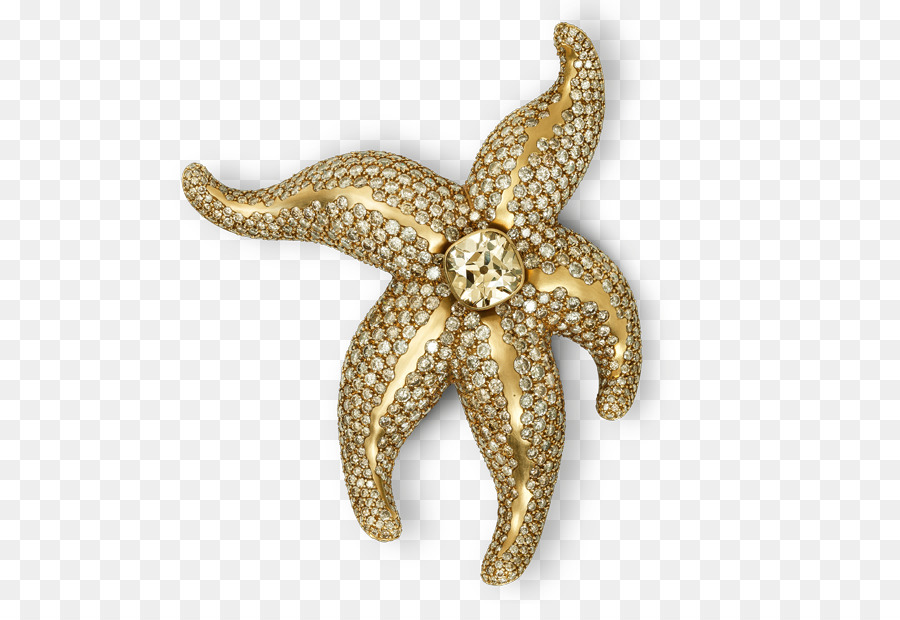 Серьги в виде морской звезды золотые