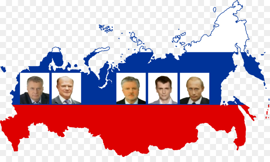 Россия, карте, флаг России
