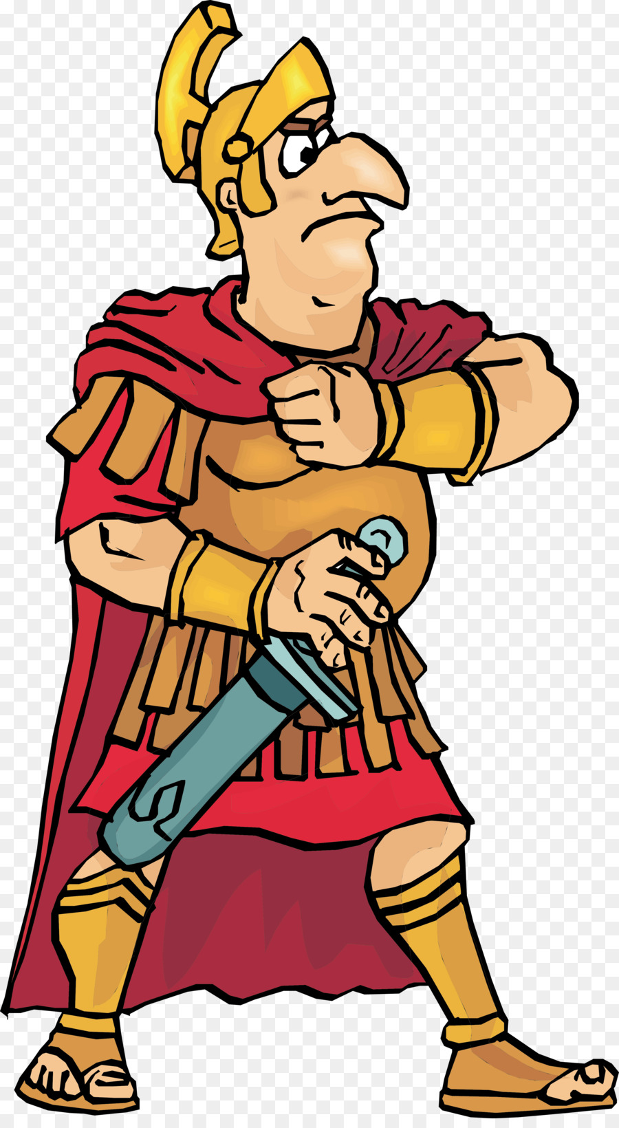 Римский легионер мультяшный