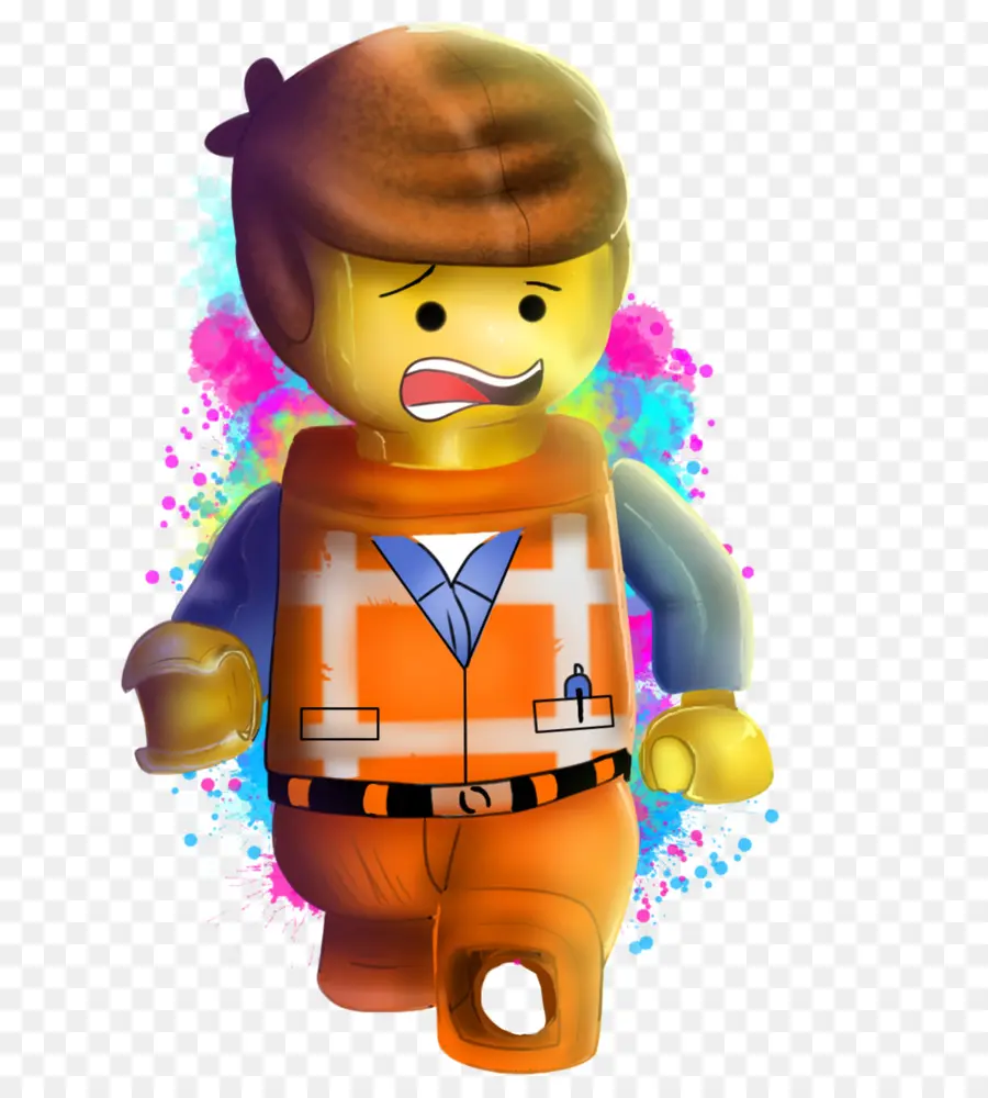 Lego Movie Videogame，Emmet PNG