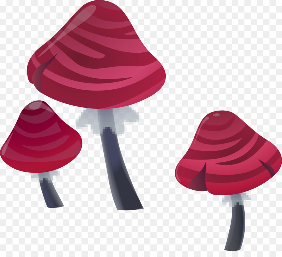 красный，гриб PNG