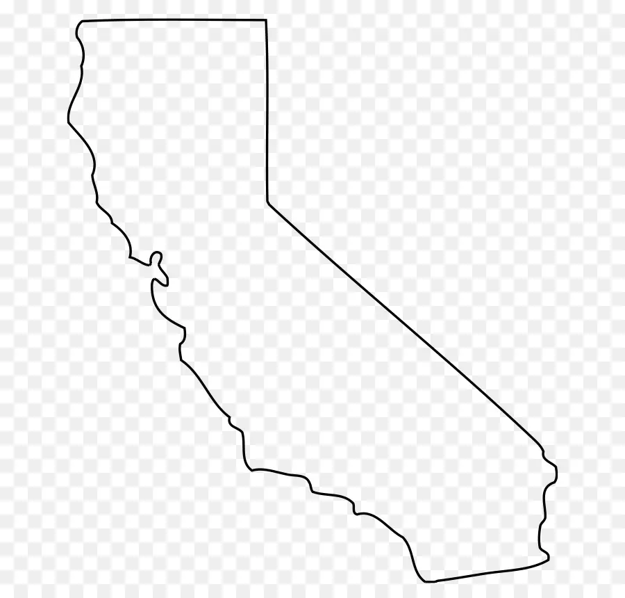 Калифорния，карте PNG