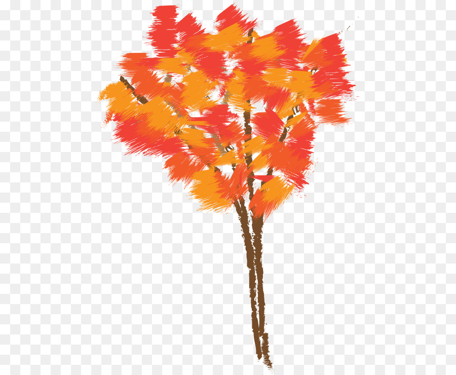 осень，дерево PNG