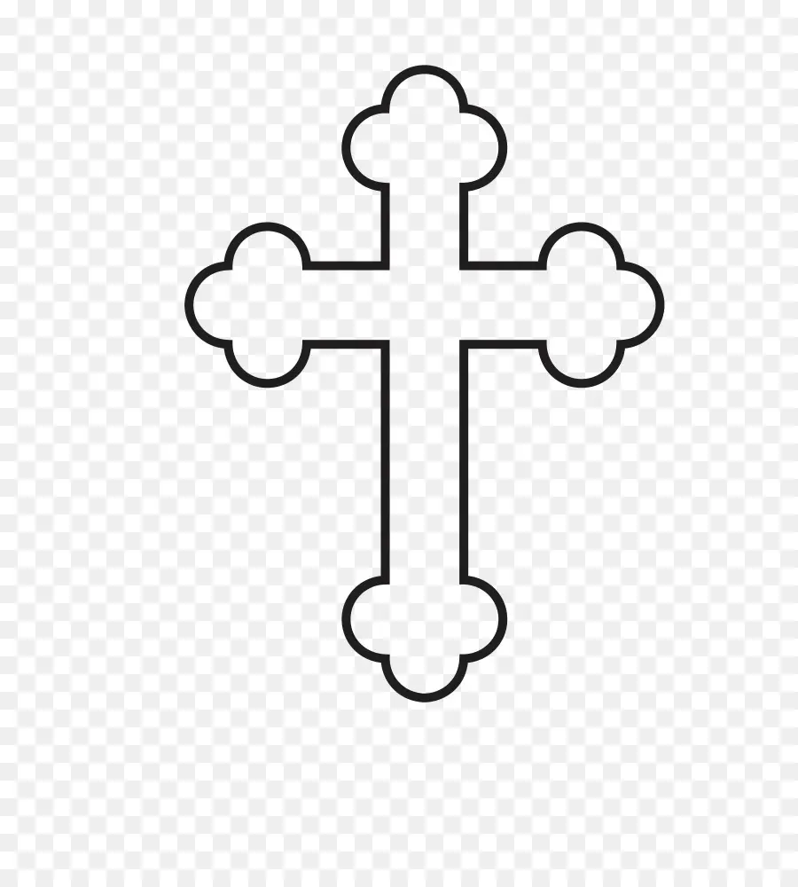 русский православный крест，Восточной Православной Церкви PNG