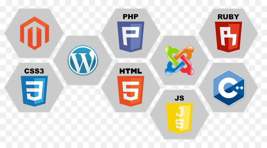 Иконки языков программирования，Html5 PNG