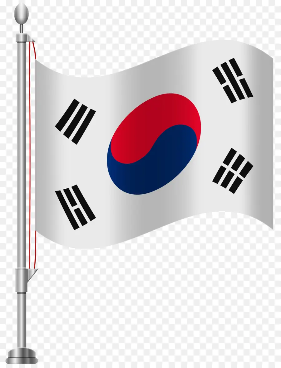 Южная Корея，флаг Южной Кореи PNG