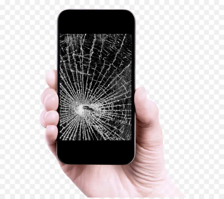 айфон 5s，сломанный экран шалость PNG