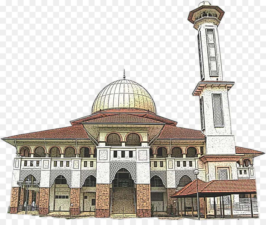Ramadan，Mosque PNG
