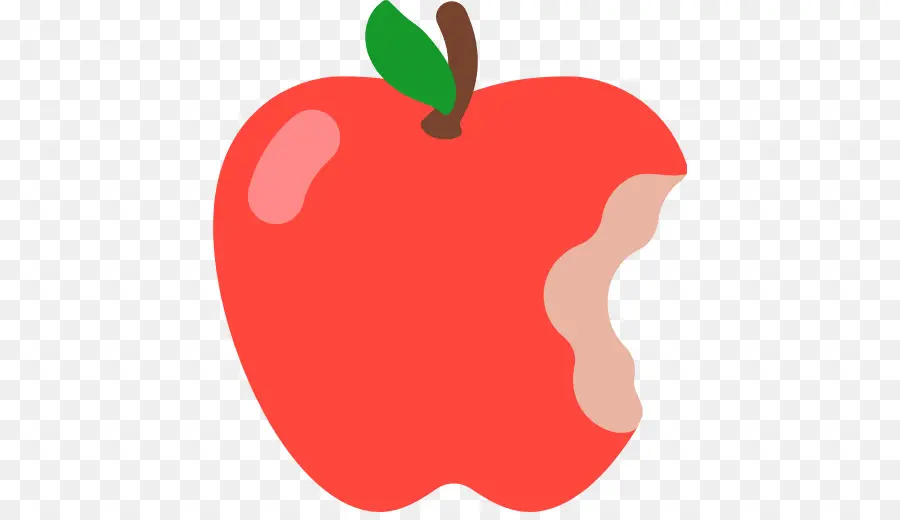 смайлики，яблоко цвет Emoji PNG