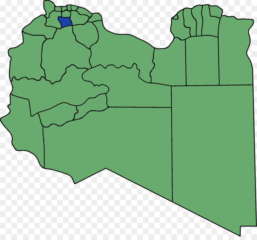 Бенгази，районы Ливии PNG