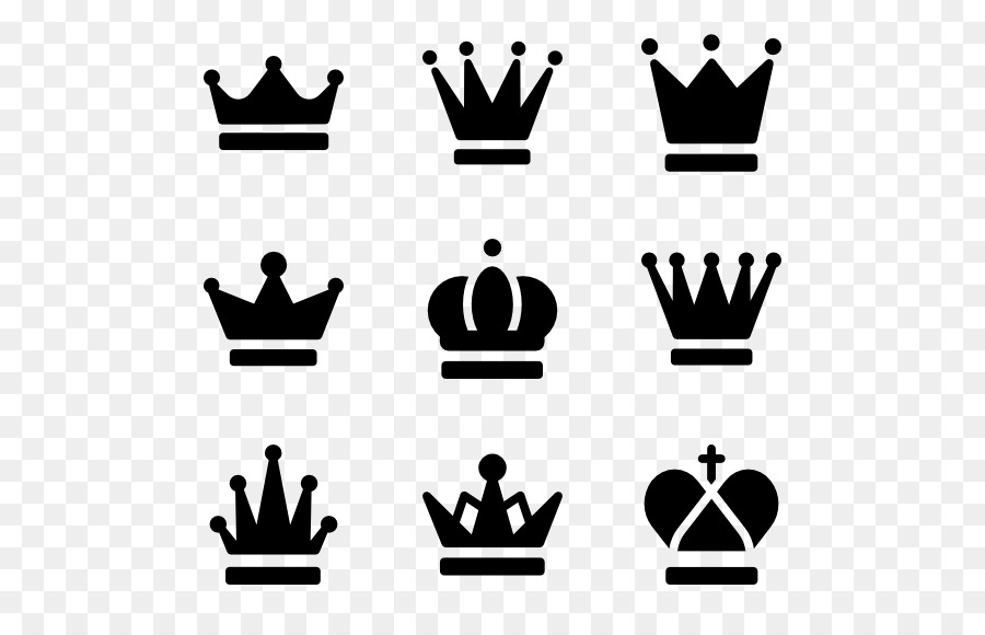 Mahkota simbol Chess Symbols